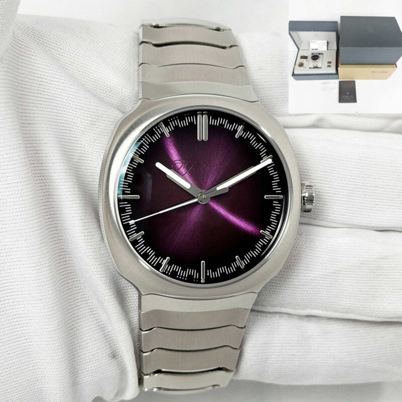 Lnib 2026 H.moser & Cie. Streamliner Centre Seconds 6201-1201 40MM Purple B/p