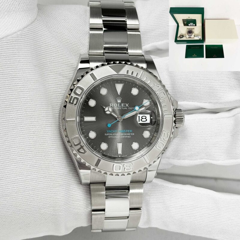 New 2026 Rolex Yacht-Master 126622 40MM Rhodium Oyster Steel Box Paper
