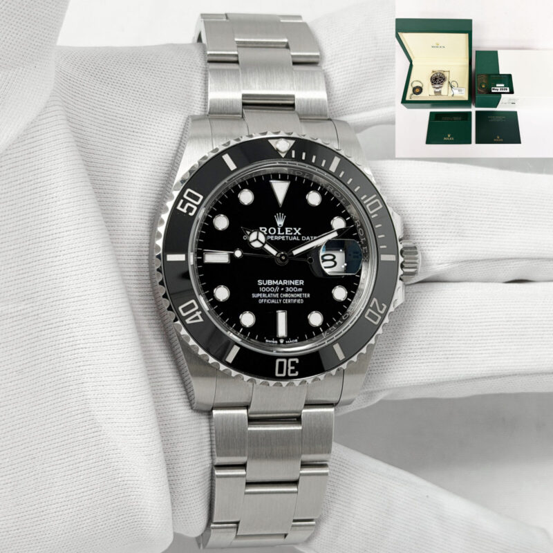 New 2026 Rolex Submariner Date 126610LN 41MM Black Oyster Steel B/p