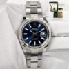 2012 Rolex Datejust II 116334 41MM Blue Index Fluted Oyster Steel Box Paper