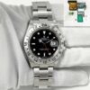 2003 Rolex Explorer II 16570 40MM Black Oyster Steel Box Paper Service Card