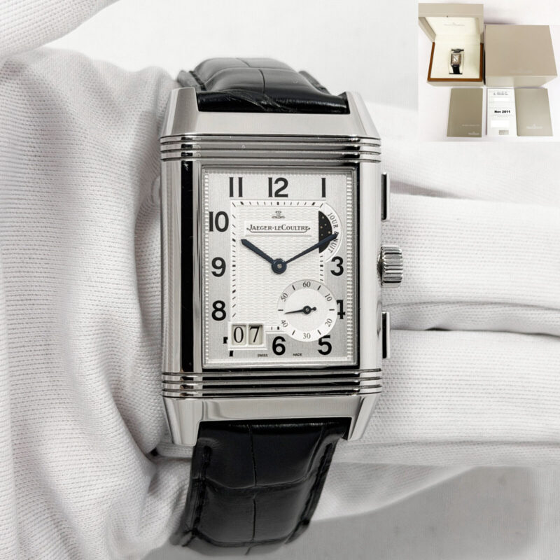 2011 Jaeger-Lecoultre Grande Reverso GMT Q3028420 29MM White Black B/p