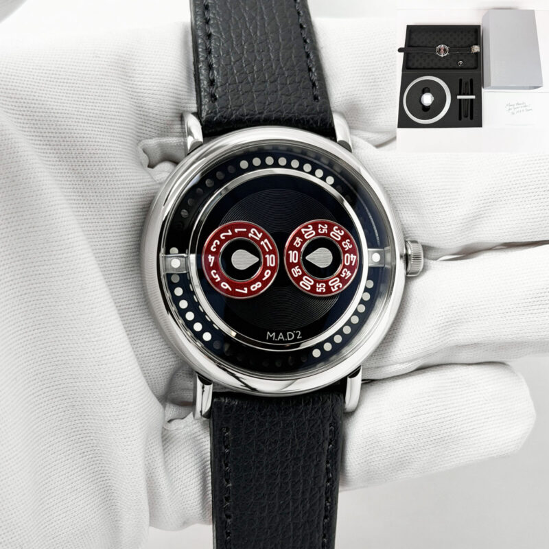 New 2026 M.a.d. Edition Mb&f M.A.D.2 R&b 42MM Black Steel Box Paper