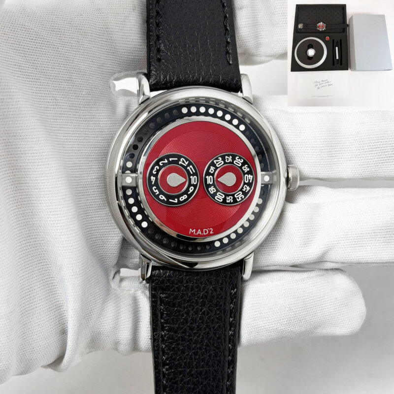 New M.a.d. Editions Mb&f M.A.D.2 Redemption 42MM Red Steel Box Paper