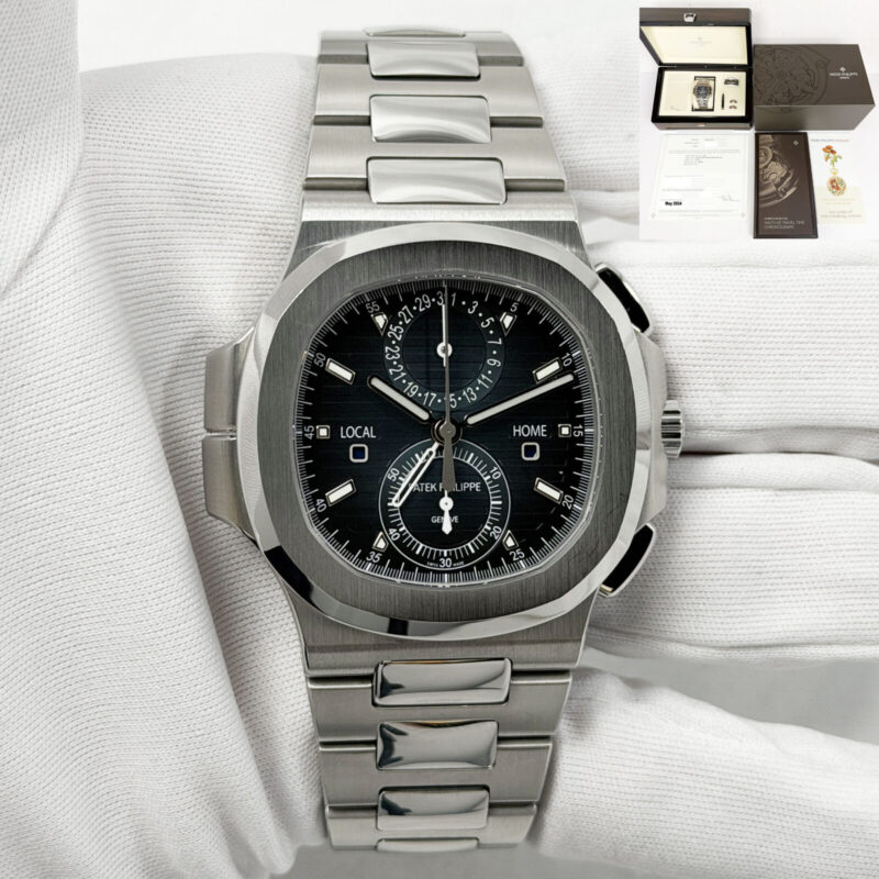 2024 Patek Philippe Nautilus 5990/1A-011 40MM Blue Steel Box Paper
