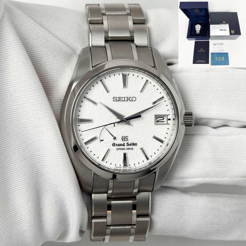 2016 Grand Seiko Heritage Collection Spring Drive Snowflake SBGA011 40MM B/p