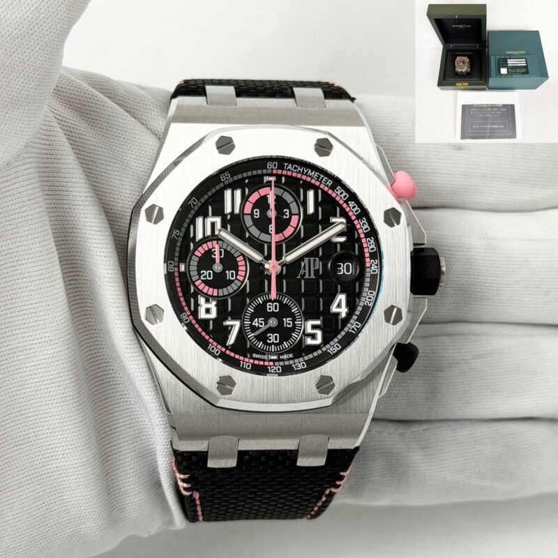New 2026 Audemars Piguet Offshore Royal Oak 26238ST 42MM Black Steel B/p