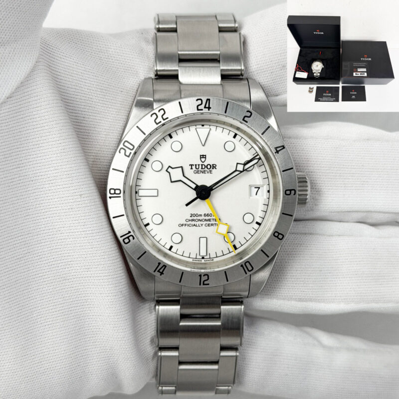 2025 Tudor Black Bay Pro M79470-0004 39MM White Dial Steel Box Paper