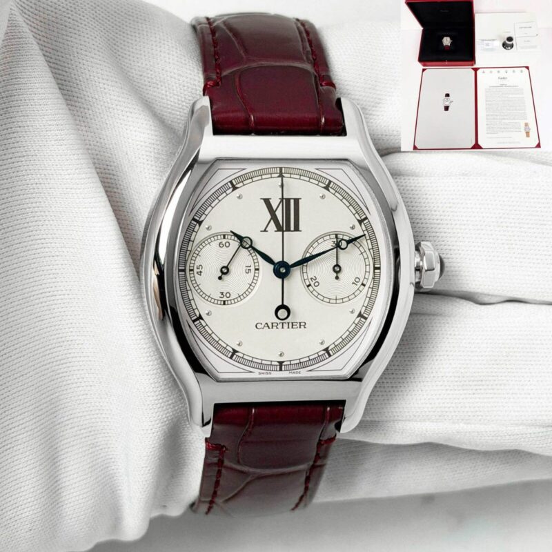 Lnib 2026 Cartier Prive Tortue Monopoussoir WHTO0012 43.7MM Platinum Box Paper