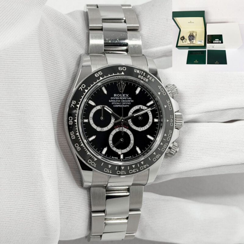 2026 Rolex Daytona 126500LN 40MM White Steel Box Paper