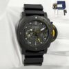 Panerai Submersible GMT Navy Seals PAM01324 44MM Black Carbon B/p
