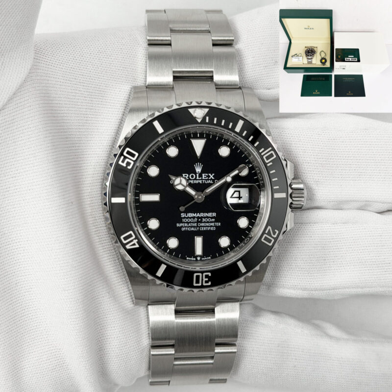 New 2026 Rolex Submariner 126610LN Black Oyster Steel Box Paper