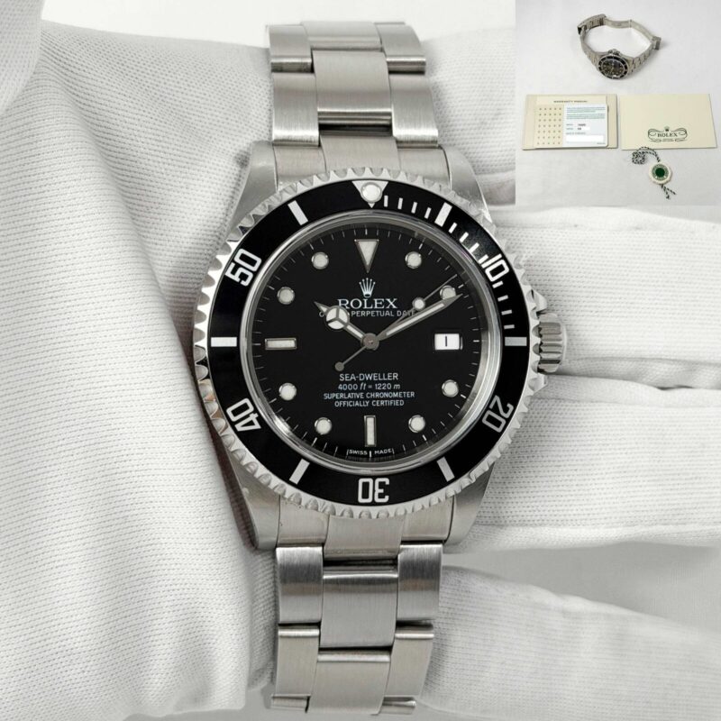 2006 Rolex Sea-Dweller 4000 Sea-Dweller 40MM Black Steel 2025 Cpo Set D-Serial
