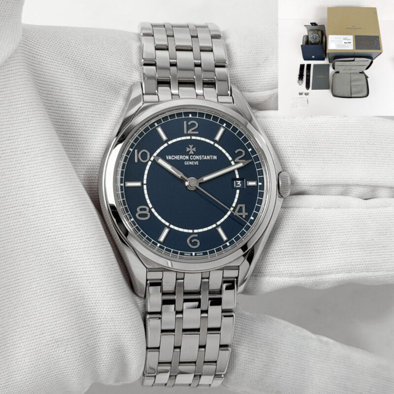 2025 Vacheron Constantin Fiftysix 4600E/000A-B487 40MM Blue Steel Box Paper