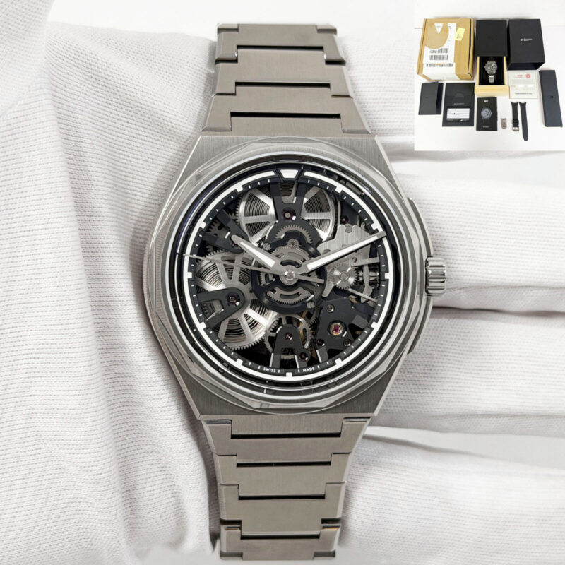 2025 Christopher Ward Twelve X (Ti) C12-41A5D0-T00K0 41MM Skeleton Titanium B/p