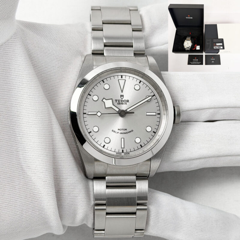 New 2026 Tudor Black Bay M79540-0013 41MM Silver Dial Steel Box Paper