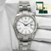 2019 Rolex Datejust 126334 41MM White Stick Dial Fluted Oyster Steel Box Paper