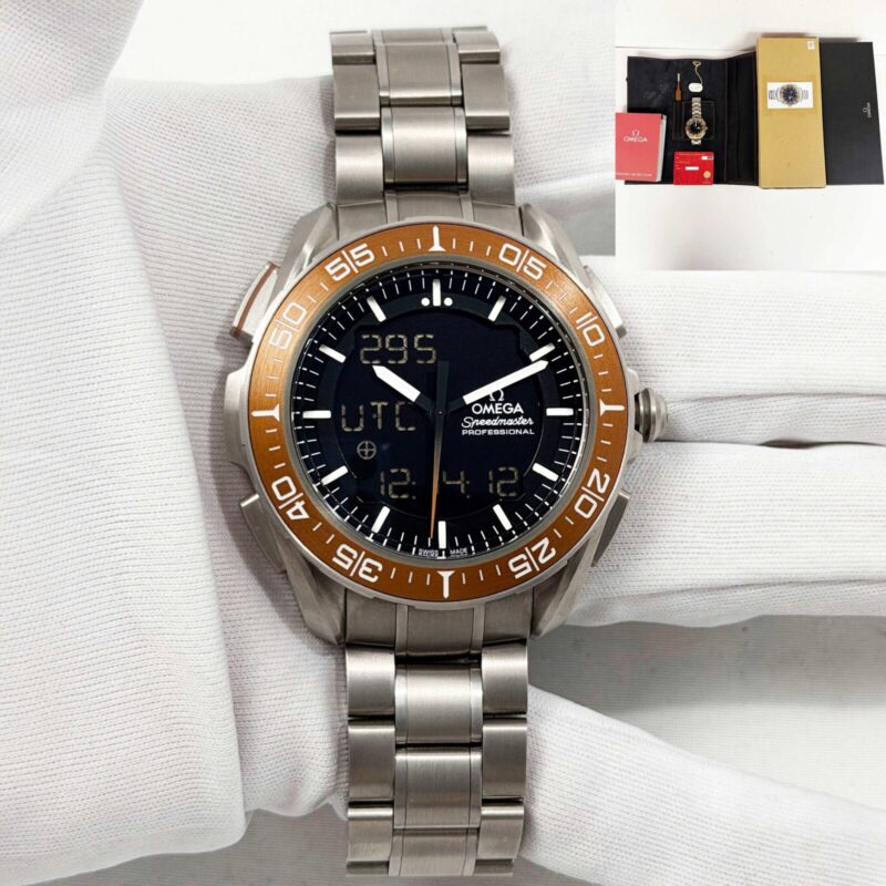 Lnib 2026 Omega Speedmaste X-33 Marstimer 318.90.45.79.01.003 45MM Titanium B/p