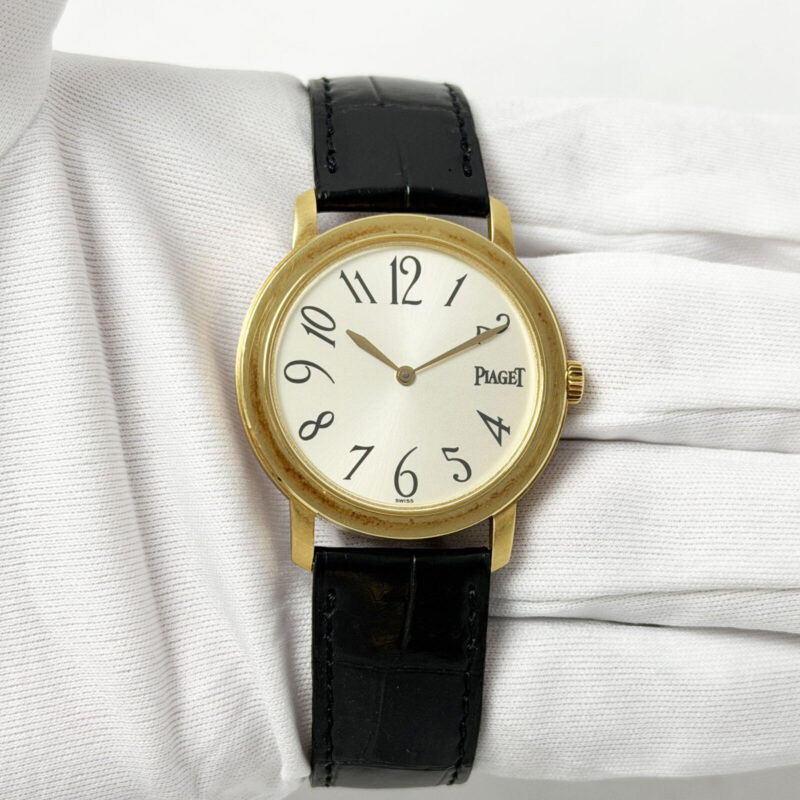Piaget Altiplano 50920 34MM Silver Dial 18K Yellow Gold
