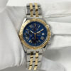 Breitling Crosswind Chronograph D13355 43MM Blue Two-Tone 18K Yg