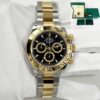 2025 Rolex Daytona 126503 40MM Black Dial Two-Tone 18K Yellow Gold Box Paper