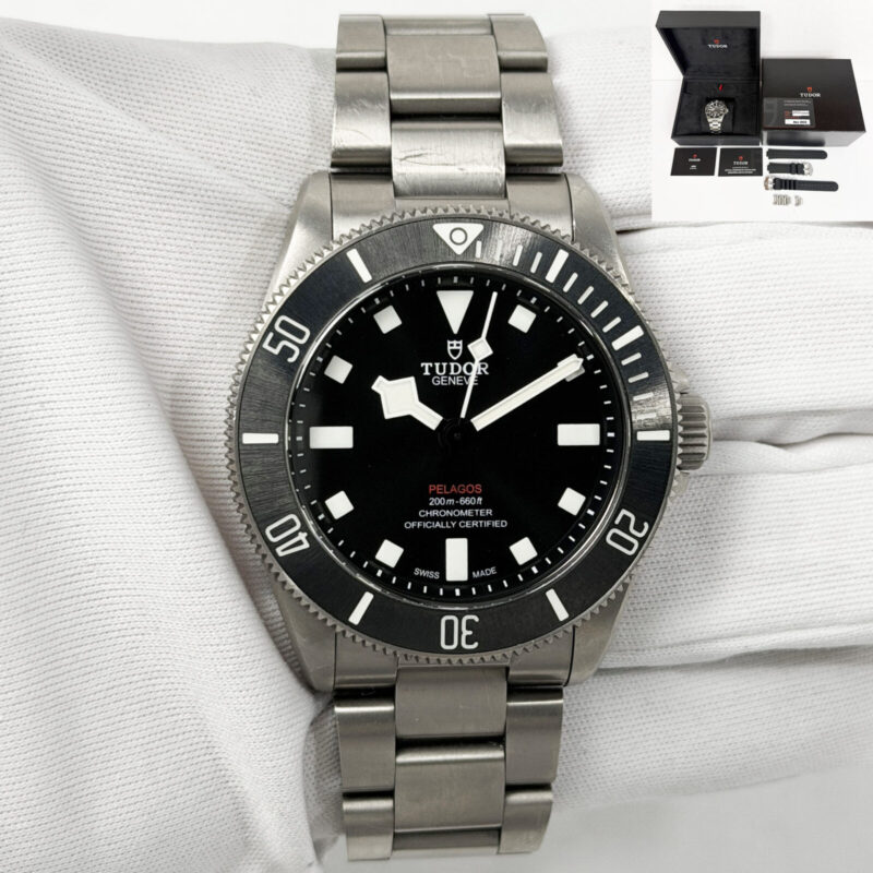 2022 Tudor Pelagos M25407N-0001 39MM Black Titanium Box Paper