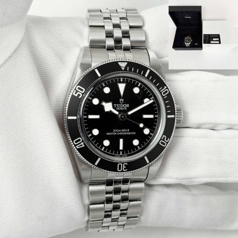 Tudor Black Bay Monochrome 7941A1A0NU 41MM Black Steel Box Paper