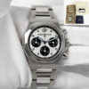 2021 Girard Perregaux Laureato Chronograph 81020-11-131-11A 42MM Silver Dial B/p