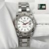 2008 Rolex Datejust Turn-O-Graph 116264 36MM White Dial Fluted Oyster Paper