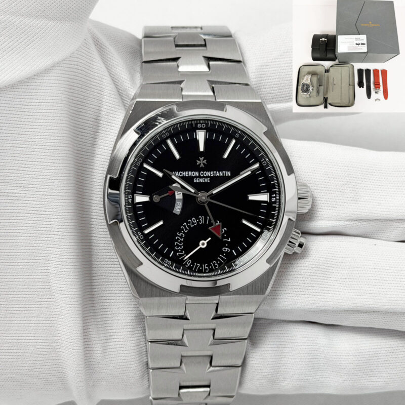 2024 Vacheron Constantin Overseas 7920V/210A-B546 41MM Black Steel Box Paper