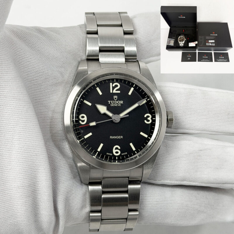 2025 Tudor Ranger 79950 39MM Black Steel Box Paper