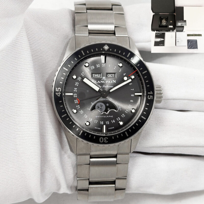 Lnib 2026 Blancpain Fifty Fathoms Bathyscaphe 5054-1210-98S 43MM Titanium B/p