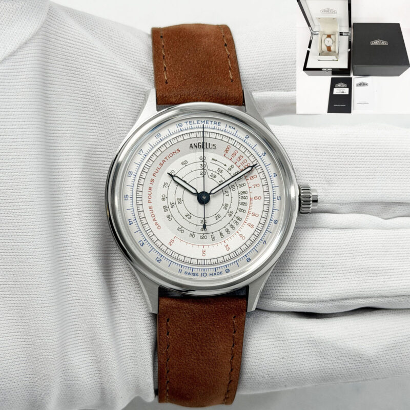 New 2026 Angelus Instrument De Mesures 0CHDS.IO1A.V1477S 39MM White Steel B/p