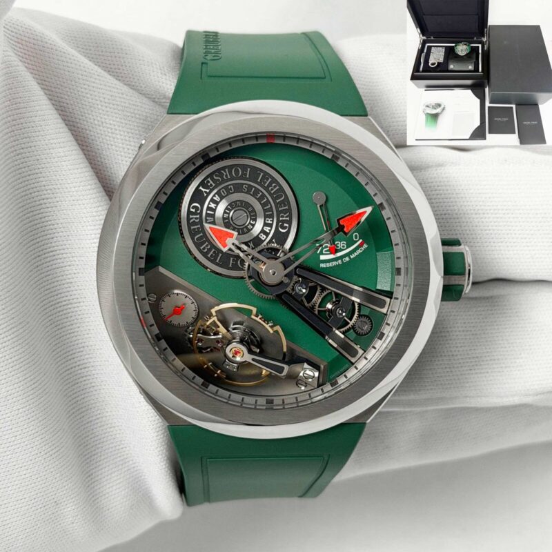 Mint Greubel Forsey Balancier S3 Special Execution P01364 41.5MM Green Titanium B/p