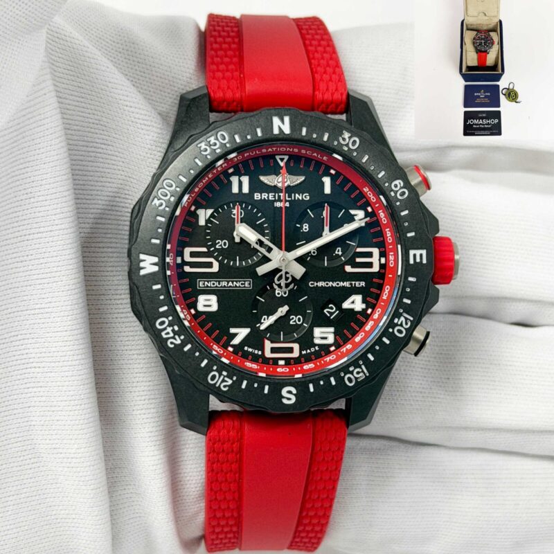 Breitling Endurance Pro X83310D91B2S1 38MM Black Dial Plastic Box Paper