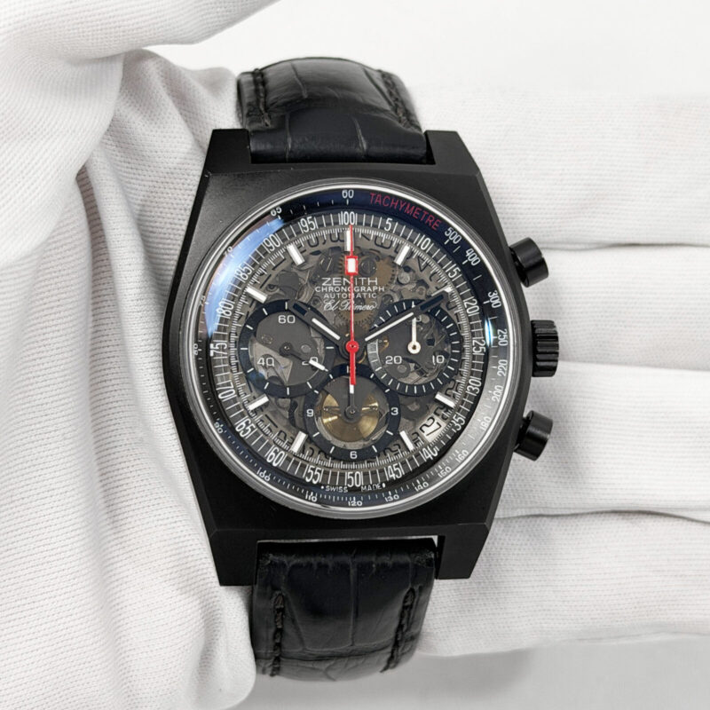 Zenith El Primero New Vintage 1969 96.1969.469 40MM Skeleton Titanium