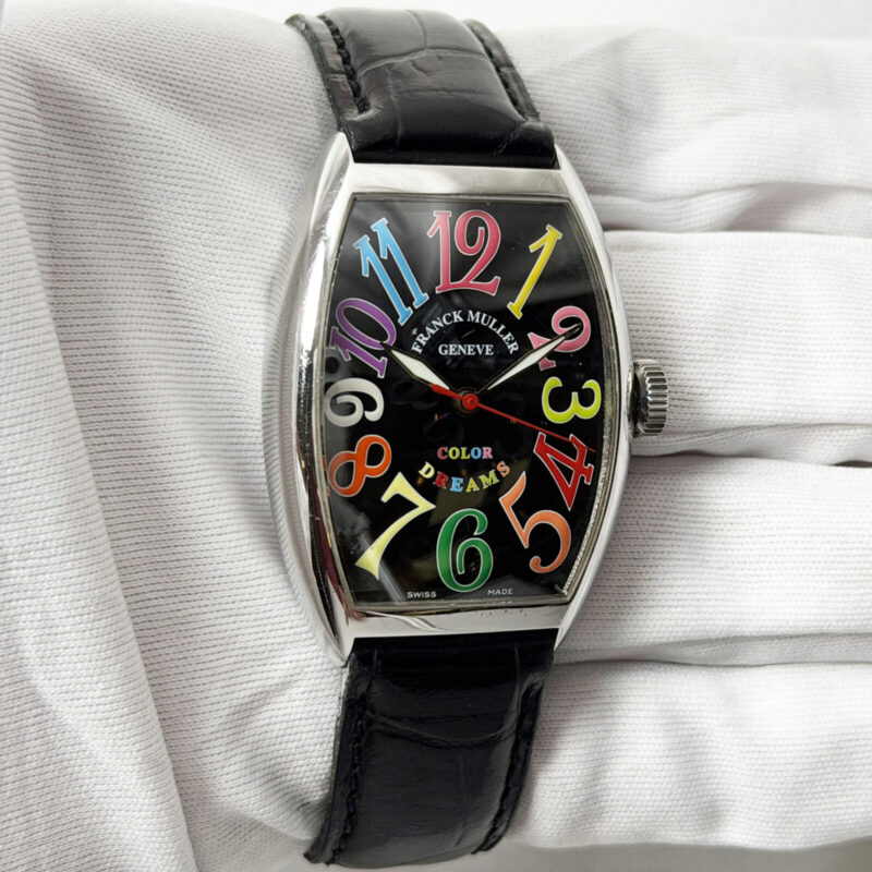 Frank Muller Color Dreams 5850 Sc 32MM Black Dial Steel