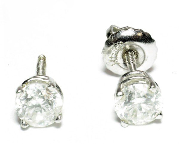 A-80-Carat-Diamond-Stud-Earrings-in-14k-White-Gold-I1-Clarity-GH-Color-172071215850