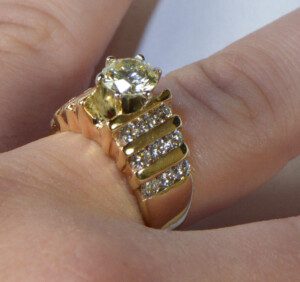 Round-Diamond-Engagement-Ring-281-CT-14k-Yellow-Gold-Channel-Setting-SZ-6-112454231960-4
