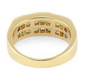 27ct-TW-Princess-Wave-Ring-Double-Channel-Setting-18k-Yellow-Gold-HVS-Size-55-112454231971-3