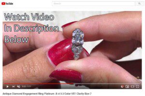 Antique-Diamond-Engagement-Ring-Platinum-8-ct-IJ-Color-VS1-Clarity-Size-7-131707237241-2