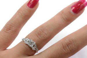Antique-Diamond-Engagement-Ring-Platinum-8-ct-IJ-Color-VS1-Clarity-Size-7-131707237241-3
