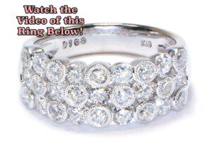 Unique-Diamond-Anniversary-Band-Ring-18k-White-Gold-163-CT-Size-675-w-Video-131707237141