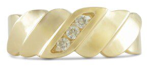 14k-Yellow-Gold-Diamond-Ring-Size-65-I1H-Channel-Set-Braided-Band-132274332022