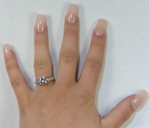 Round-Semi-Mount-Engagement-Ring-Hand-Engraving-Bead-Set-Platinum-SZ-65-112454232152-4