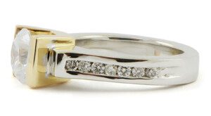 Tension-Set-Round-Semi-Mount-Engagement-Ring-14k-WhiteYellow-Gold-Channel-SZ65-132237349042-2