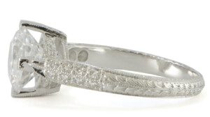 Hand-Engraved-Semi-Mount-Diamond-Engagement-Ring-18k-White-Gold-EVS-SZ-65-112454231943-2