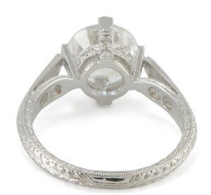 Hand-Engraved-Semi-Mount-Diamond-Engagement-Ring-18k-White-Gold-EVS-SZ-65-112454231943-3