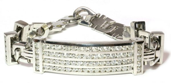 Unique-Mens-Diamond-Channel-Bracelet-in-14k-White-Gold-36-ct-SI-FG-131707236683