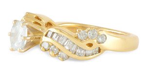 Oval-Diamond-Engagement-Ring-14k-Yellow-Gold-Baguette-Channel-Setting-Size-45-172745558405-2